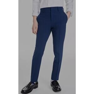 Kenneth Cole Reaction Big Boys Slim Fit Stretch Dress Pants 18R/29W